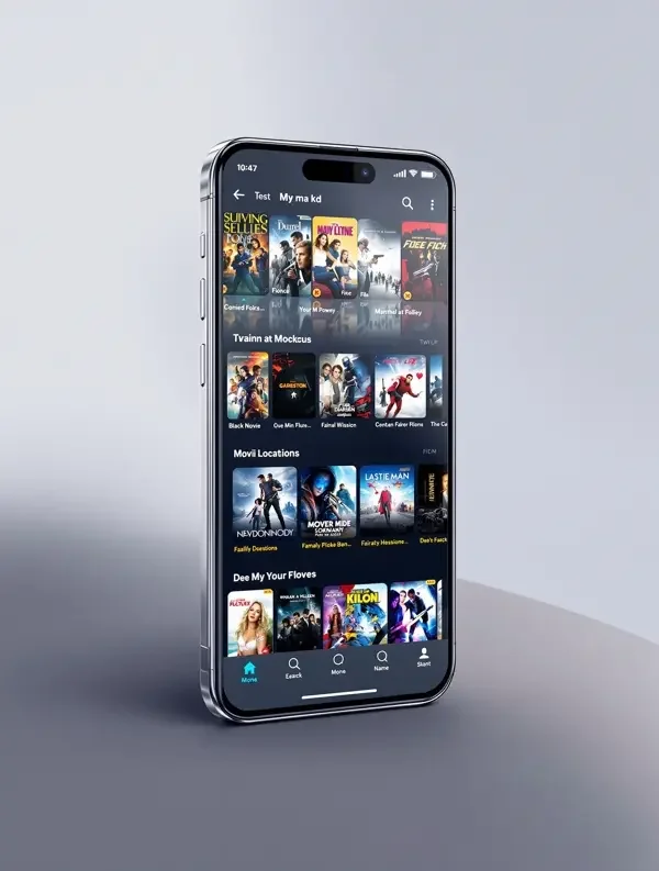 最新免费电影 APP 界面预览
